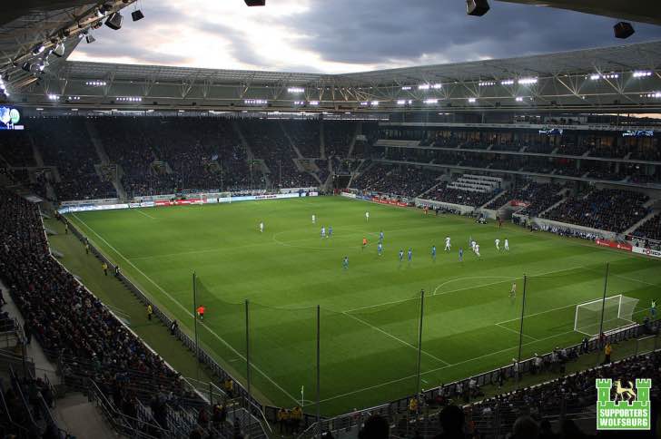 The Stadium From The Corner Stand