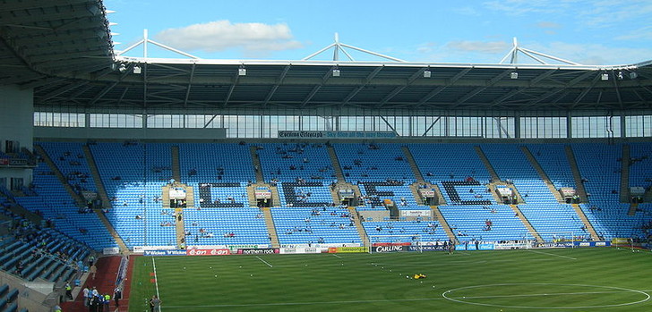 View of the stands