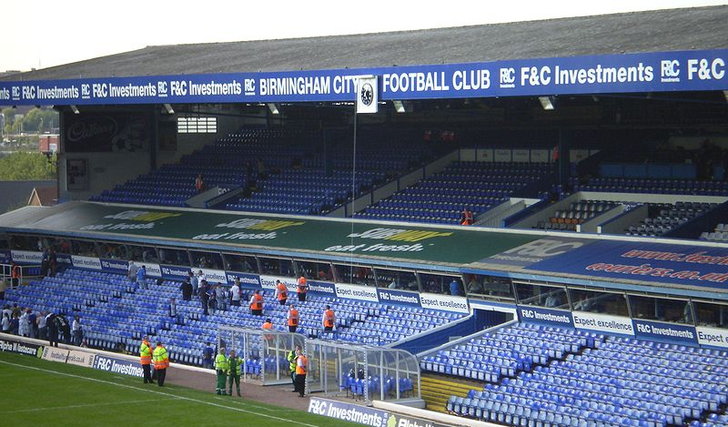 View of a Stand at St. Andrew's