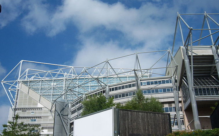 St James' park Exterior