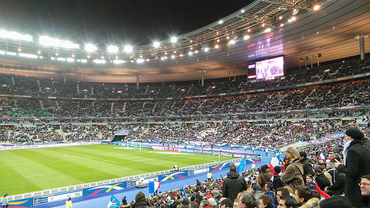 View of Stands at Stade de France