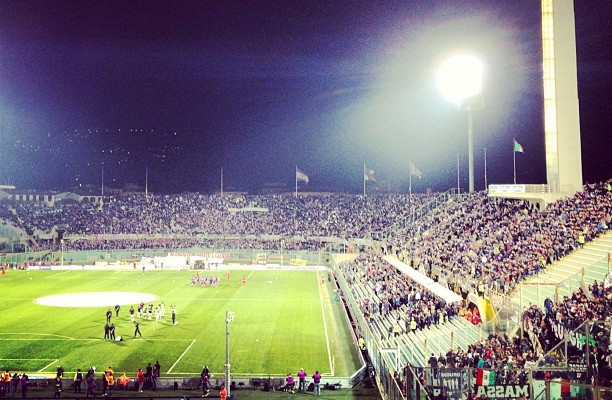 Inerior View During Night Game