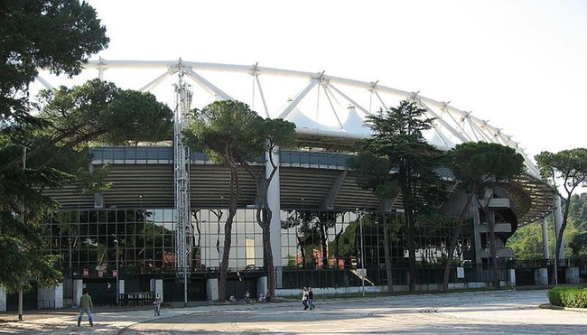 Exterior View of Stadio Olimpico