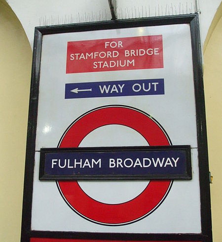 Fulham Broadway tube