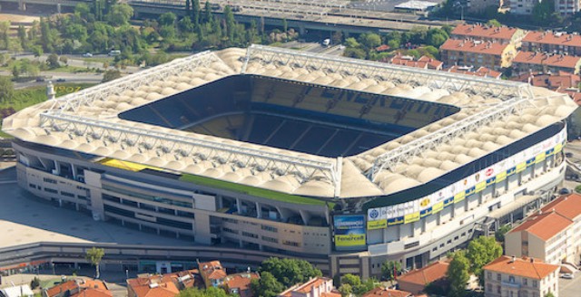 Şükrü Saracoğlu Stadium From Sky