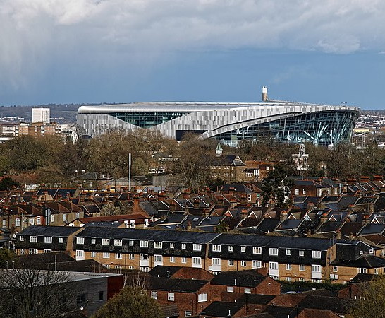 View towards Tottenham Hotspur Stadium