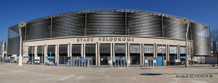Panoramic view of the entrance