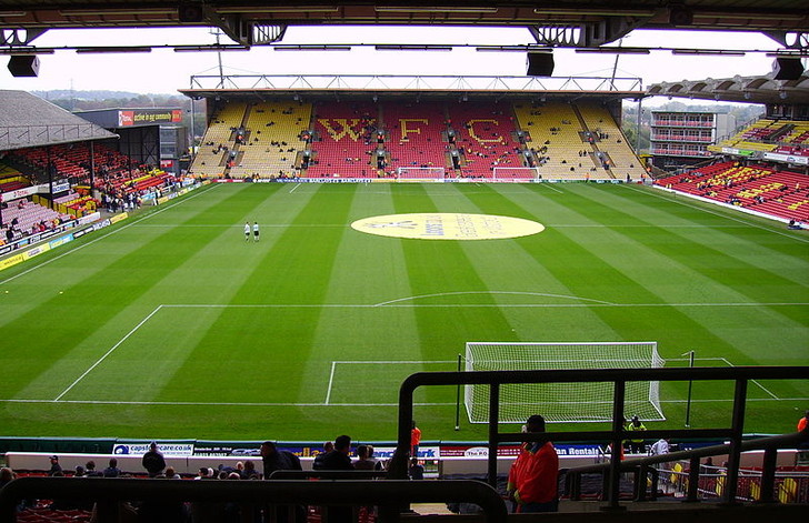 Vicarage Road Interior in 2010