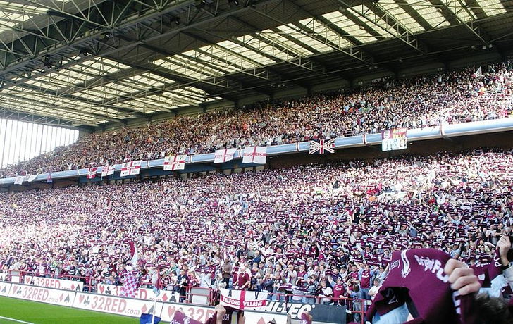 Holte End Interior