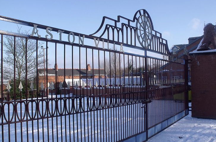 Gates leading to the Holte End