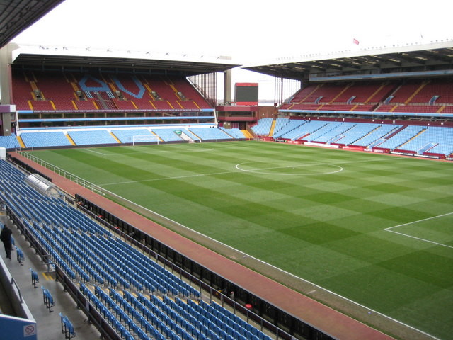 View of Stands at Villa Park