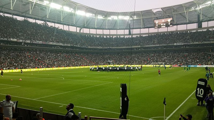 View from pitch level
