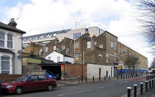 Ground from Vicarage Road