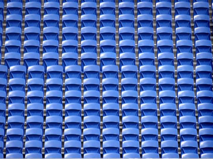 Seats In A Football Stadium