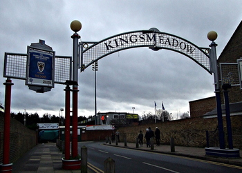 kingsmeadow stadium sign
