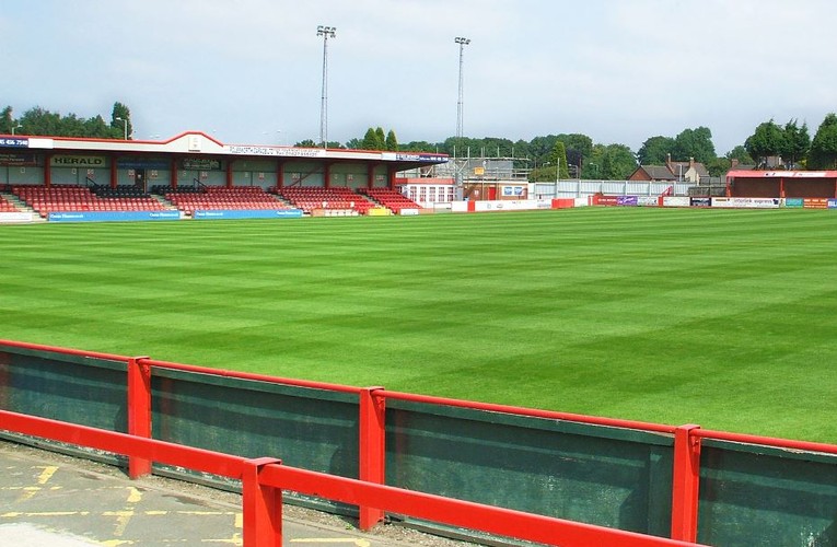 Lamb Ground Stadium, Tamworth, View from the Stands