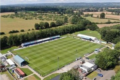 Longmead Stadium from the air