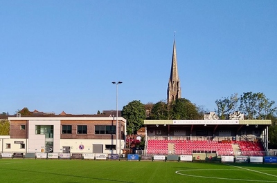 Meadowbank Stadium Dorking Wanderers Main Stand