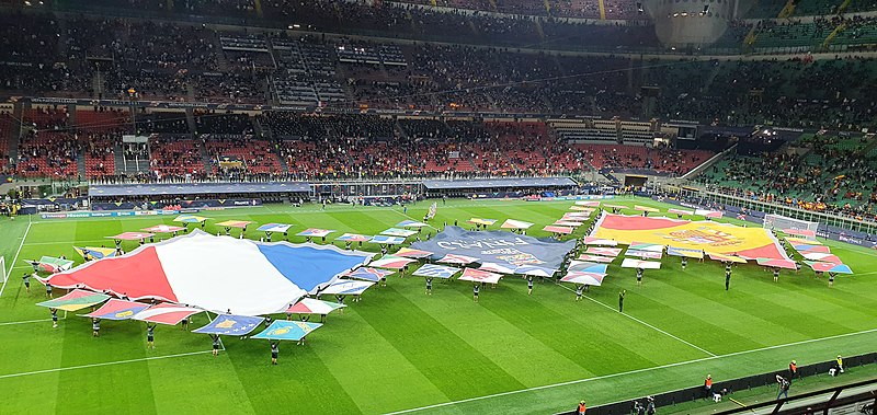 Pre-show of the Nations League finals 2021 in Milan
