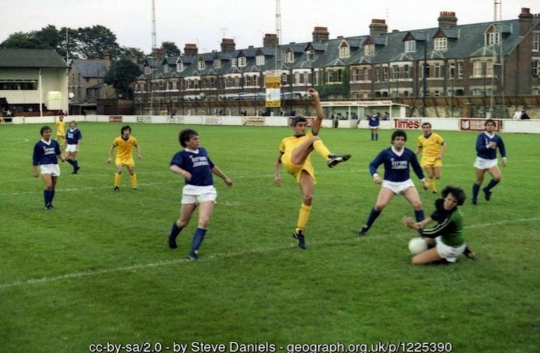 Oxford City FC Game in 1981
