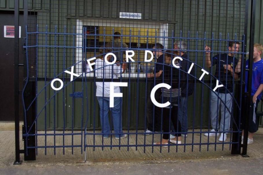 Oxford City FC Stadium Fence