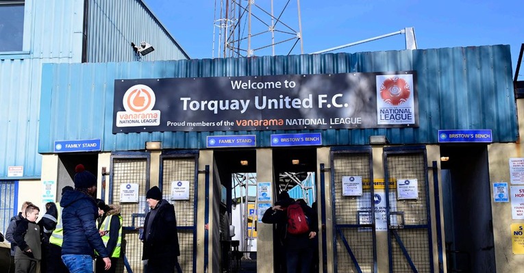 Plainmoor Stadium Torquay Turnstiles