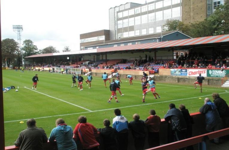 Recreation Ground Aldershot View from the Stands