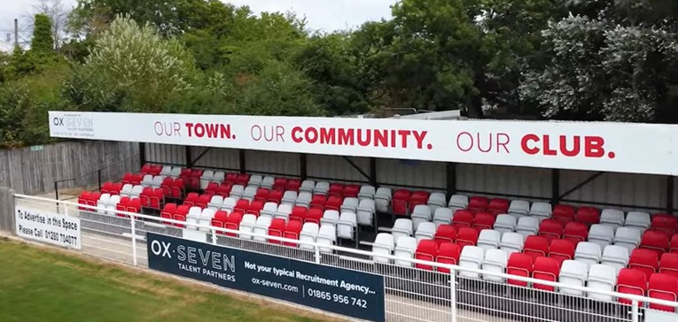 St James Park Brackley Covered Stand