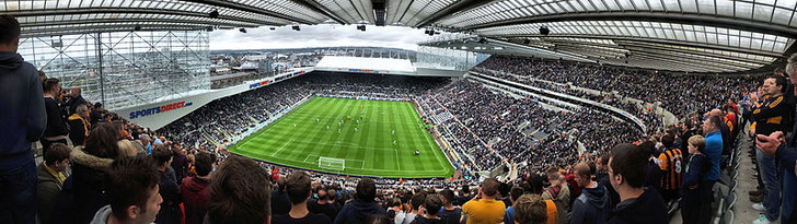 Gallowgate End St James’ Park