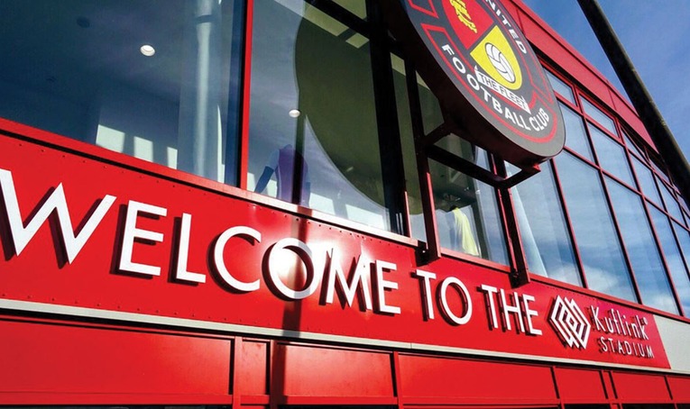 Stonebridge United Stadium Sign