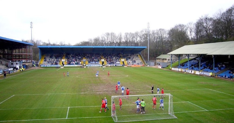 South Stand at The Shay Stadium, Halifax