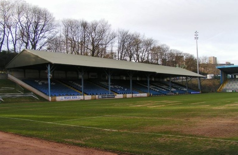 West Stand at The Shay Stadium, Halifax