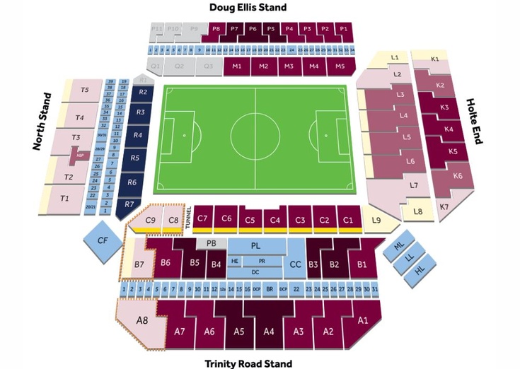 stadium tours aston villa