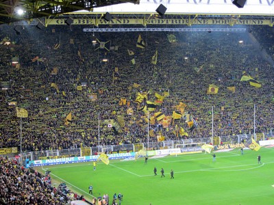 yellow wall Westfalenstadion